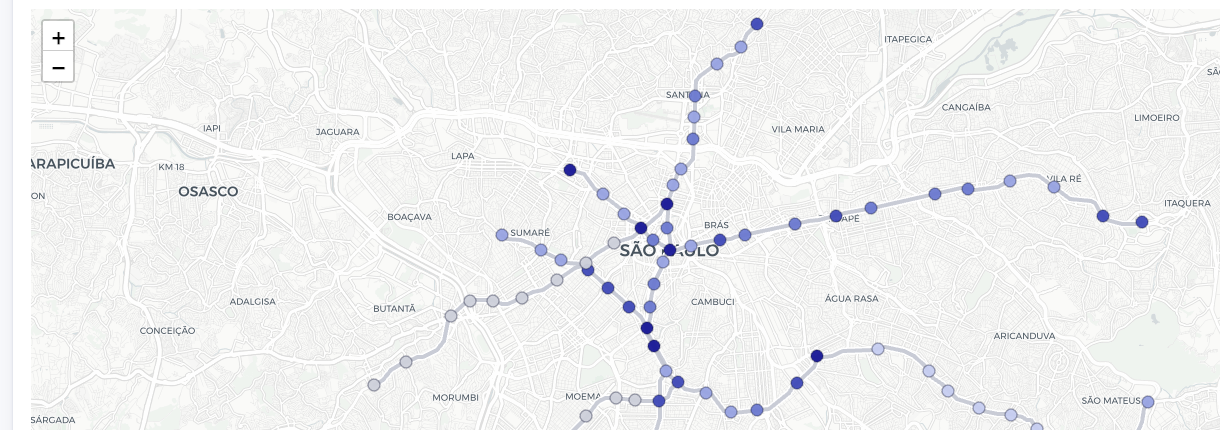 Metrô SP app screenshot